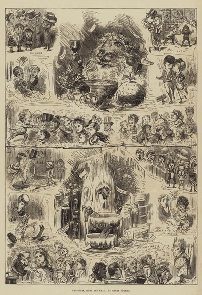 Christmas, Ideal and Real by Harry Furniss